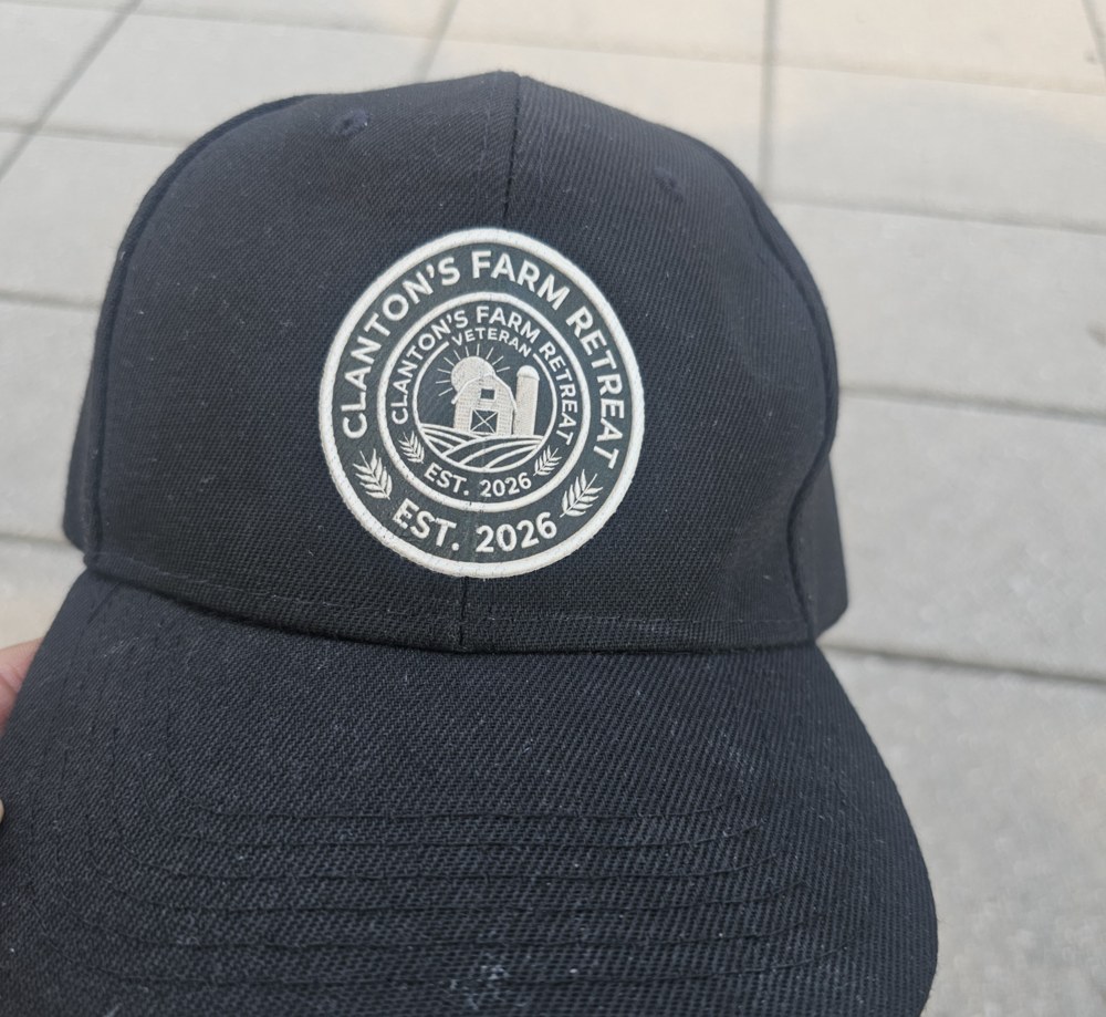Clanton's Farm Retreat veteran cap