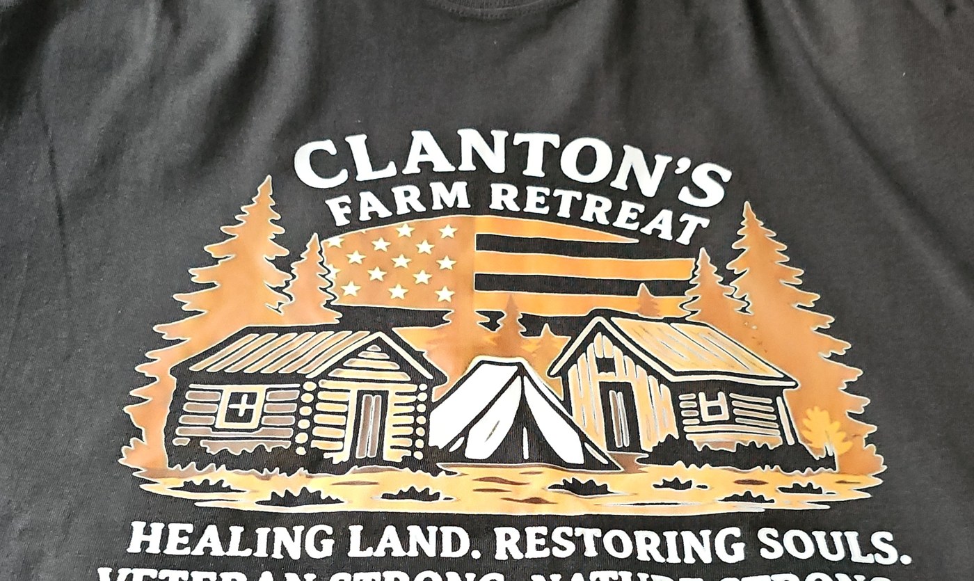 Clanton's Farm Retreat t-shirt